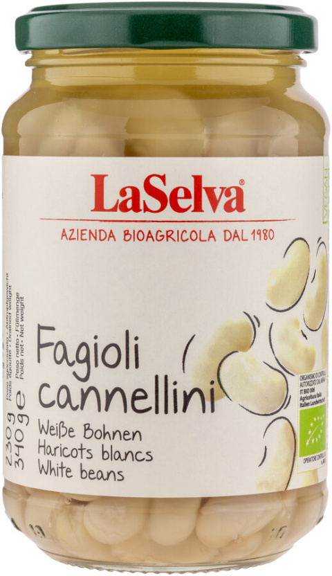 Gotowana fasola biała 340g BIO Gotowana fasola biała 340g BIO