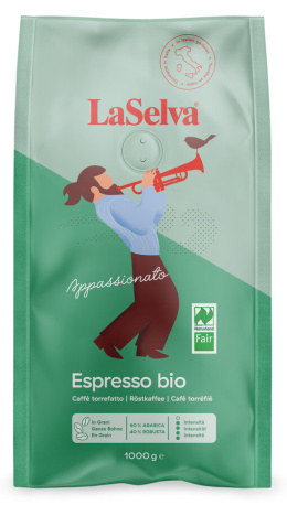 Kawa ESPRESSO APPASSIONATO ziarna 1kg BIO