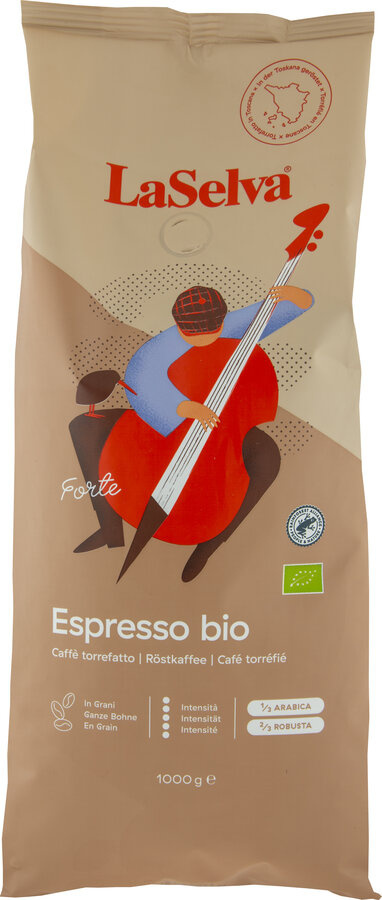 Kawa Forte Espresso ziarna 1kg BIO