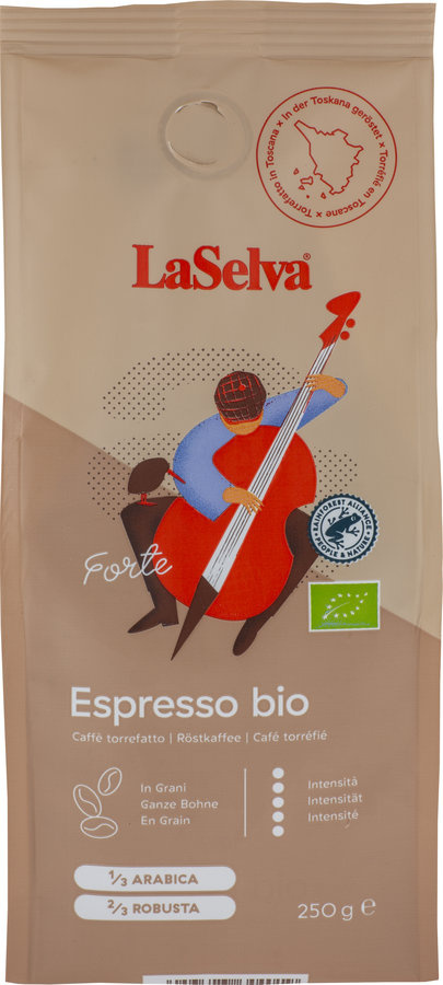 Kawa Forte Espresso ziarna 250g BIO
