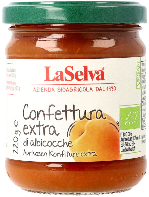 Konfitura morelowa 220g BIO Konfitura morelowa 220g BIO