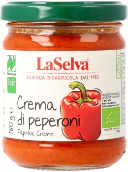 Krem ze słodkiej papryki 180g BIO