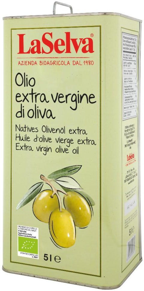 Oliwa z oliwek extra virgin 5l BIO