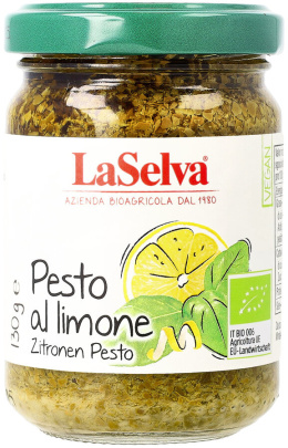 Pesto bazyliowe al limone 130g BIO